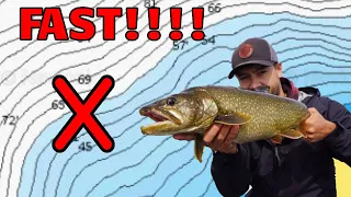 HOW TO FIND LAKE TROUT -  FAST