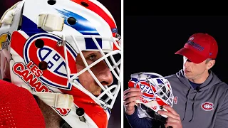 Jake Allen's retro mask | AUCTION