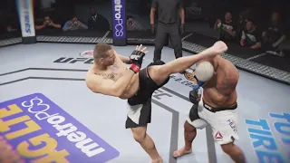 EA UFC2 [2023] MENS DIVISION BRUTAL RAGDOLL KNOCKOUTS COMPILATION