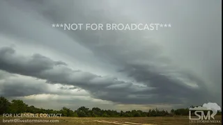 07-30-18 Midlothian, TX - Shelf Cloud Timelapse