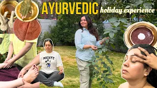 BEST Ayurveda Retreat in Karnataka | Wellness Holiday with Ayurvedic Massage & Healthy Food ` vlog
