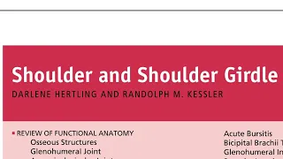 Shoulder | Functional Anatomy | Darlene Book | Urdu and hindi