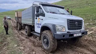 Sadko Next in Armenian mountain.  Садко Некст в горах Армении. Gaz Trackmaster.