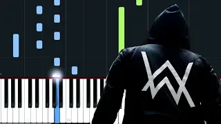 Alan Walker - Diamond Heart Piano Tutorial