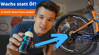 Das Geheimnis einer sauberen Fahrrad Kette? | Squirt Lube Kettenwachs