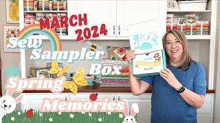 March 2024 Sew Sampler Box Unboxing