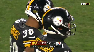 Football Team vs. Steelers Crazy Ending | NFL Week 13