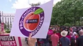 Abortion activists protest Georgia 'heartbeat' law