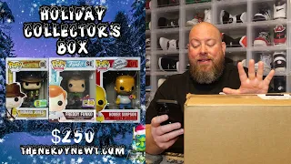 Opening a $250 Nerdy Newt Holiday GRAIL Collectors Funko Pop Mystery Box