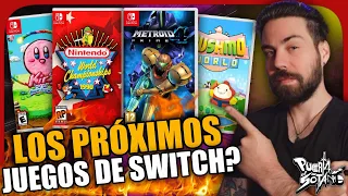 Estos serán los PRÓXIMOS JUEGOS de NINTENDO SWITCH!? Las sorpresas para ESTE AÑO!