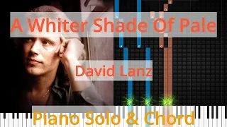 🎹Solo & Chord, A Whiter Shade Of Pale, David Lanz, Synthesia Piano