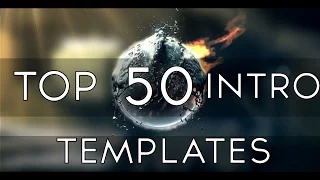 TOP 50 Free 2D & 3D INTRO Templates Sony Vegas Pro