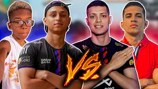 MELHOR 2V2 DE TODOS! NOBRU E BOCA vs HUDSON E CEROL!