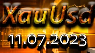 Xau Usd. Перспективы 11.07.2023. Трейдинг с нуля. Прогноз форекс золото Gold. Сигналы.