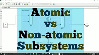 Simulink Tutorial - 39 - Atomic & Non-atomic Subsystems