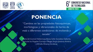 Cambios en las propiedades fisicoquímicas, morfológicas y vibracionales de harina de maíz a dif.....