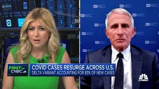 Dr. Anthony Fauci: Vaccines still work well against delta variant
