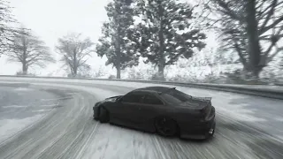 S14 Drifting In The Snow | Assetto Corsa