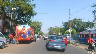 Kolkata to Jhargram Road Trip Part 1 [GoPro 9] [  Taratala to Vidyasagar Setu via Bailey Bridge ]