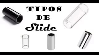 Tipos de Slide Porcelana Brass Glass Slide Types (Jim Dunlop & D´Addario/Planet Waves)