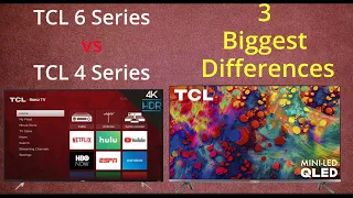 TCL Roku 4 Series TV vs TCL Roku 6 Series | The 3 Biggest Differences