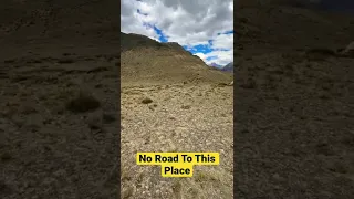 Found a hidden trail to this mountain top in Spiti Valley !! Reaching there was extremely difficult