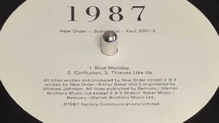 New Order - Blue Monday (1987 Vinyl LP)
