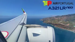 🇵🇹 Lisbon LIS - Funchal, Madeira FNC 🇵🇹 TAP Air Portugal Airbus A321neoLR  🇫🇷 [FLIGHT REPORT]