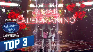 Rimar X Laleilmanino "C.H.R.I.S.Y.E" - Spekta Show TOP 3  Indonesian Idol 2021