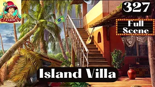 JUNE'S JOURNEY 327 | ISLAND VILLA (Hidden Object Game) *Full Mastered Scene*