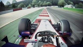 F1 2009 Kubica Realistic Onboard - Spa-Francorchamps | #AssettoCorsa