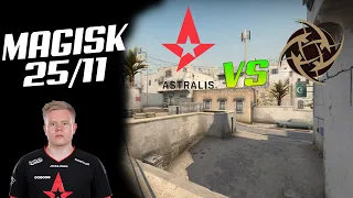 CSGO POV ASTRALIS MAGISK(25/11) VS NIP DUST 2 ESL Pro League Season 12 Europe