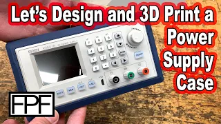 3D Printed Riden Lab Power Supply Case  - RD6018W