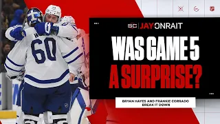 How shocked are you the Maple Leafs won Game 5?