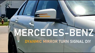 Mercedes-Benz LED DYNAMIC TURN SIGNAL DIY Install (Sequential LED W204 W212 W176)