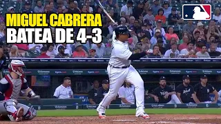 🔥MIGUEL CABRERA CONECTA 3 HITS ANTE MINESOTA Y DA UN PASO MAS HACIA COOPERSTOWN