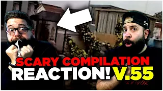 THE BROS get SPOOKED!! SCARY COMP. V55 | REACTION!!