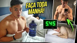 10 HÁBITOS MATINAIS para QUEIMAR GORDURA MAIS RÁPIDO! 🔥 *Ajuda a perder barriga!*