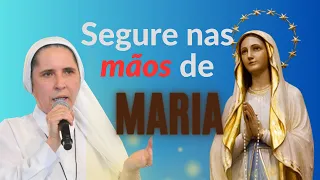 Pregação Irmã Zélia |SEGURE nas mãos de MARIA  Devoção à Mãe de Jesus"