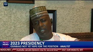 Osinbajo is not ripe for Presidency – Analyst