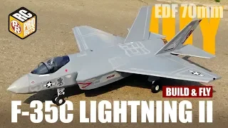Scratch Built RC F-35 Lightning II EDF jet