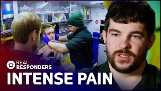 Young Man's Neck Pain Could Be Serious Spinal Injury | Inside The Ambulance | Real Responders