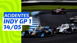 ACIDENTES EM INDIANÁPOLIS [Indy GP 1 - 2022]