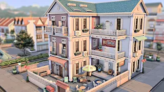 TOMARANG APARTMENTS 🏡 Base Game & For Rent 🔑 The Sims 4 Speed Build | No CC