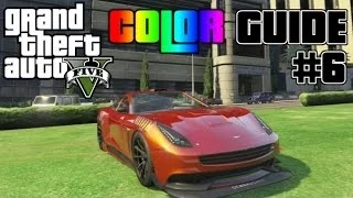 GTA V - Ultimate Color Guide #6 | Best Colors for Car Customizations [Primary & Pearl]