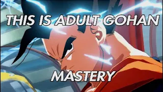 This is Adult Gohan MASTERY