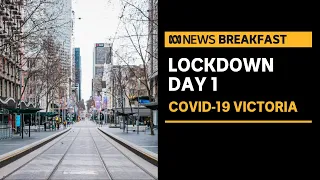 Victoria wakes to first day of week-long lockdown as tough restrictions return | ABC News