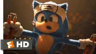 Sonic the Hedgehog (2020) - Sonic's Cave Scene (2/10) | Movieclips