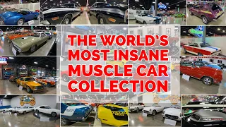 The Worlds Most Insane Muscle Car Collection...