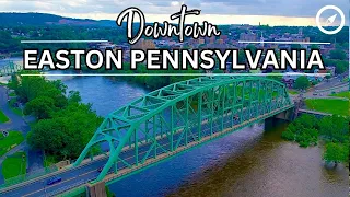 Drone Footage And History Of Easton Pennsylvania. DJI AIR 2S.